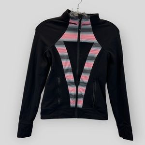 Ivvivia Perfect Your Practice Full Zip Jacket Black Size 12